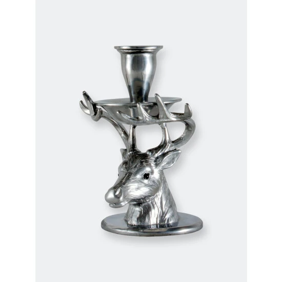 Arthur Court Designs Elk Taper Candle Holders Decorative Accents - Image 4
