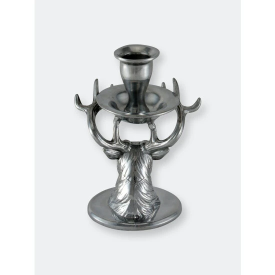 Arthur Court Designs Elk Taper Candle Holders Decorative Accents - Image 6