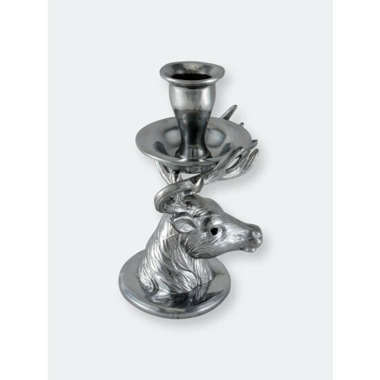 Arthur Court Designs Elk Taper Candle Holders Decorative Accents - Image 7