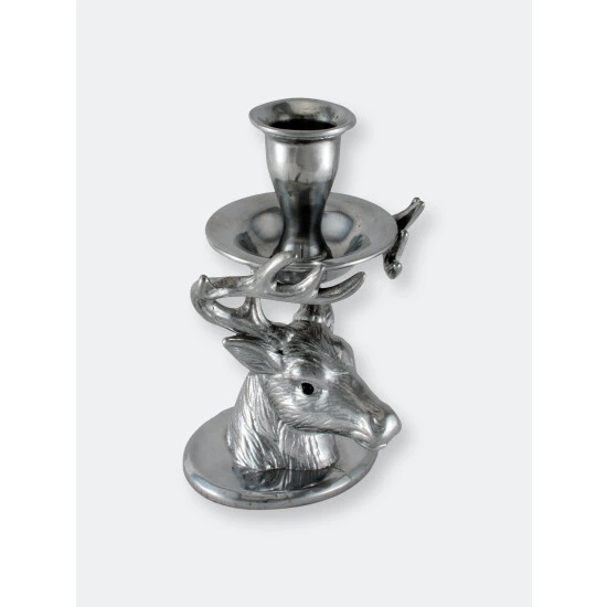 Arthur Court Designs Elk Taper Candle Holders Decorative Accents - Image 8