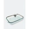 Arthur Court Designs Magnolia Lid With Pyrex 3 Quart Baking Dish Bakeware