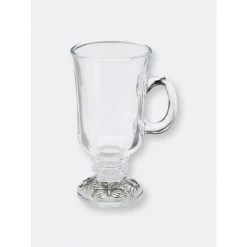 Arthur Court Designs Butterfly Glass Mugs Drinkware