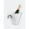Arthur Court Designs Horse Head Handle Acrylic Ice Bucket Barware
