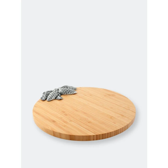 Arthur Court Designs Pine Cone Forest Wood Cheese Board Knives & Cutting Boards - Image 3