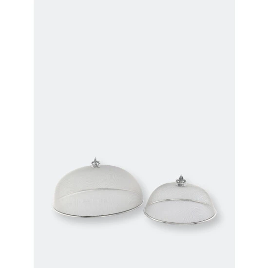 Arthur Court Designs Fleur De Lis Stainless Mesh Picnic Cover Serveware - Image 4